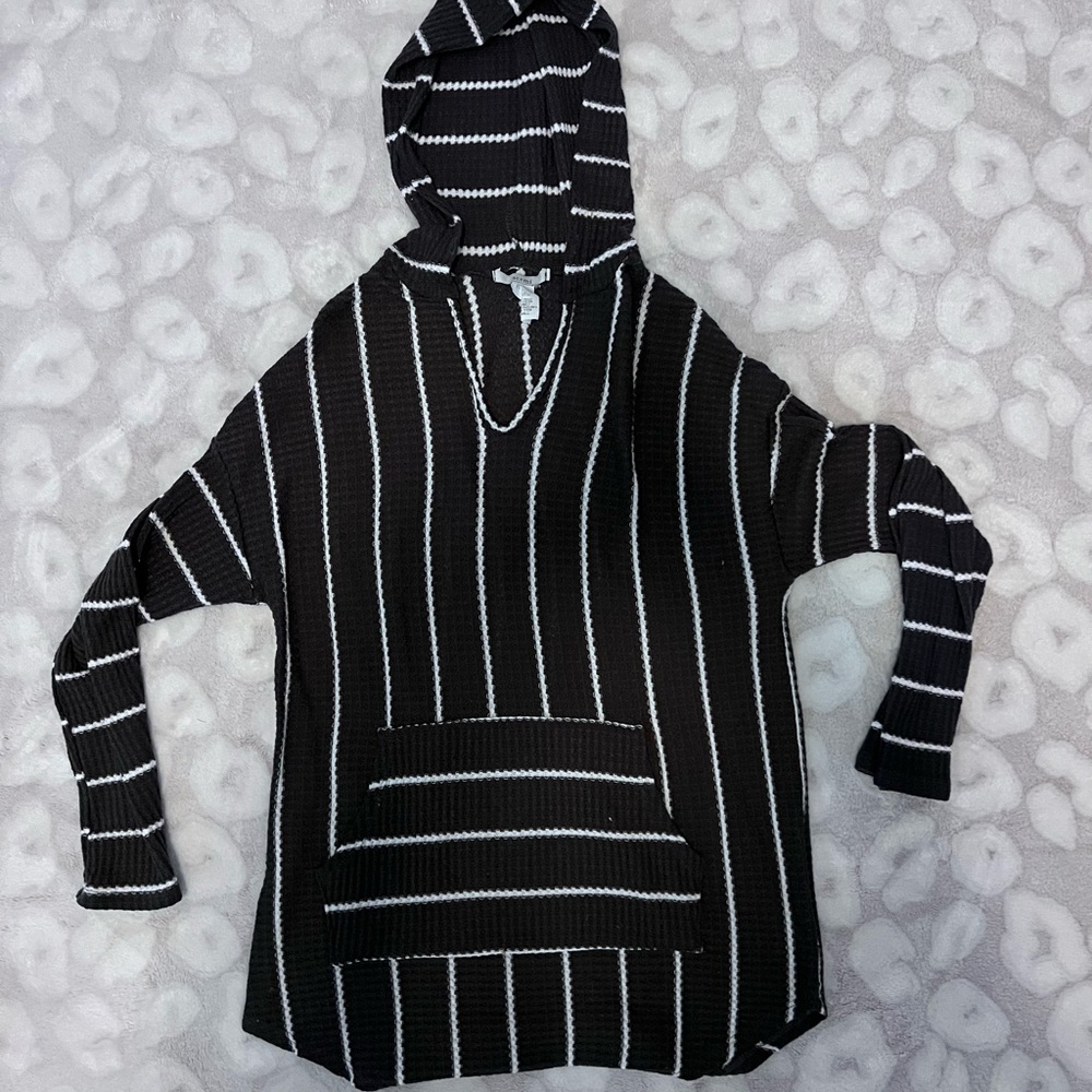 Acemi Black and White Textured Knit